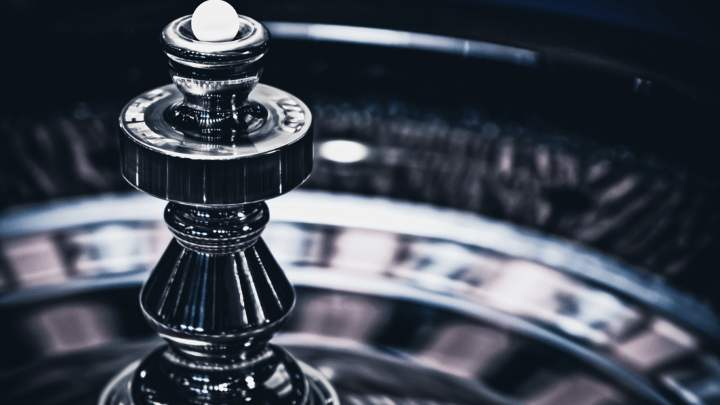 photo of a casino roulette wheel