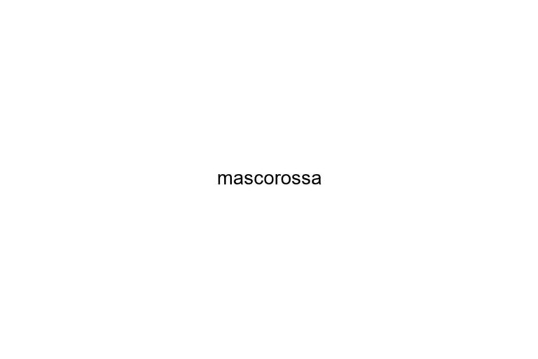 mascorossa