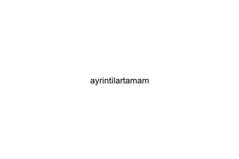 ayrintilartamam