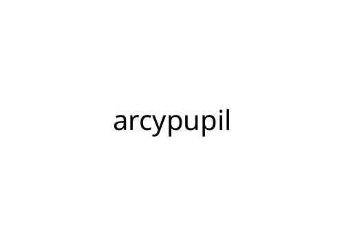 arcypupil