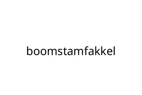 boomstamfakkel