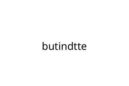 butindtte