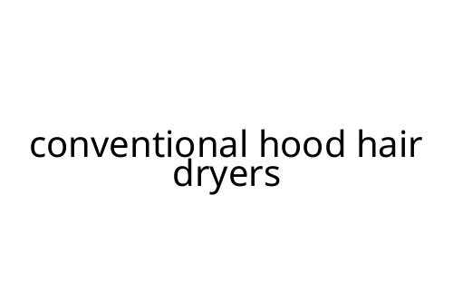 conventional hood hair dryers