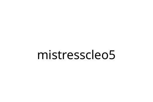 mistresscleo5