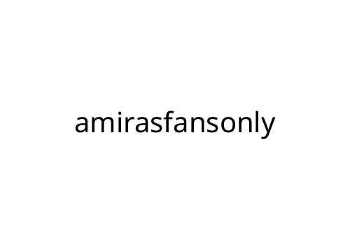 amirasfansonly