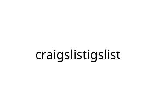 craigslistigslist