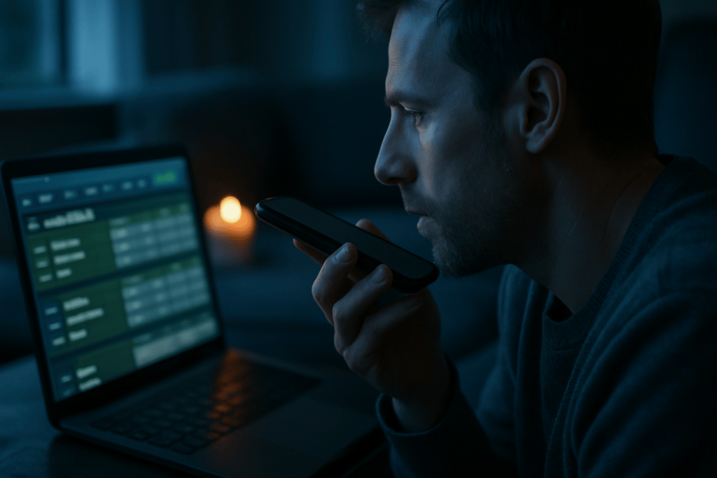 voice technology in online betting