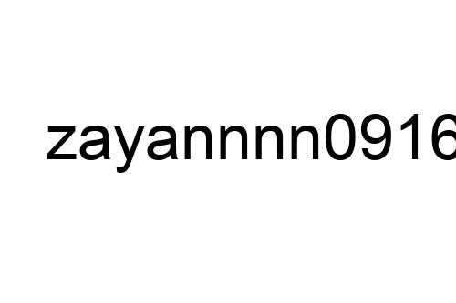 zayannnn0916