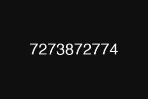 7273872774