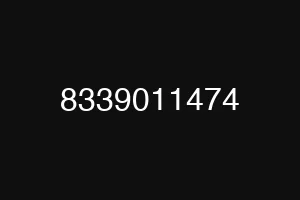 8339011474