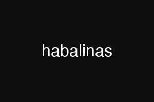 habalinas
